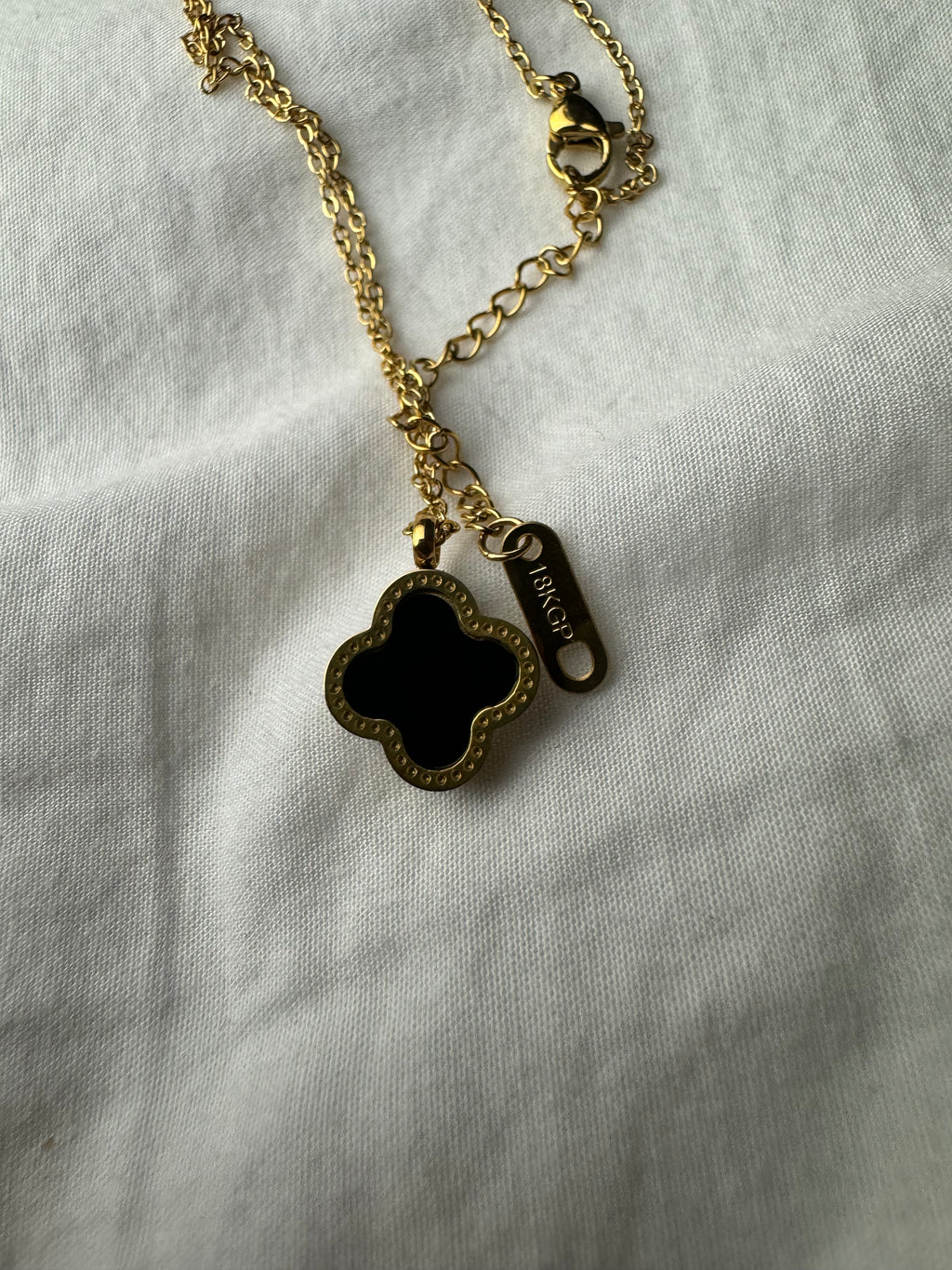 Gold Clover Necklace