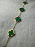 Gold Clover Bracelet