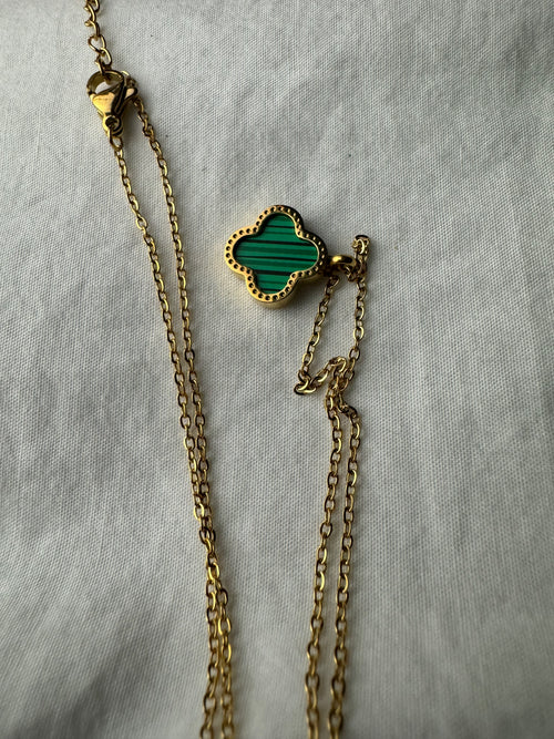 Gold Clover Necklace