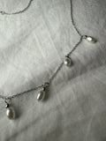 Silver Pearl Necklace