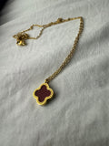 Gold Clover Necklace
